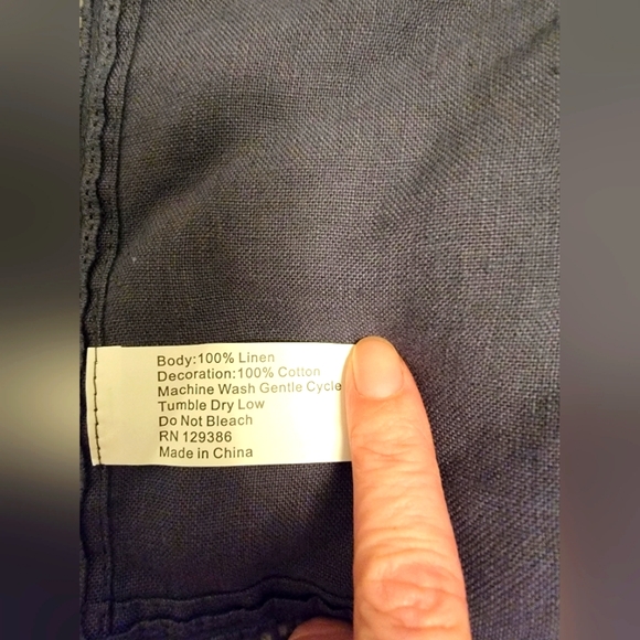 Cloth napkins with rings - Picture 6 of 8